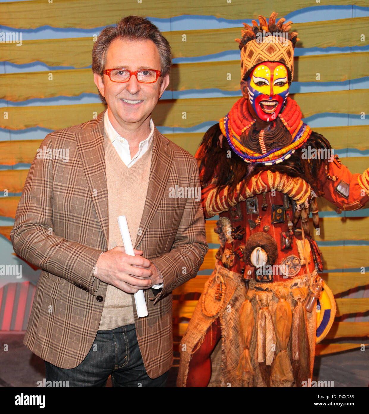 Thomas Shumacher exposition spéciale pour Tony Award Winning Broadway Disney's 'The Lion King' avec : Thomas Shumacher Où : New York City United States Quand : 03 déc 2012 Banque D'Images