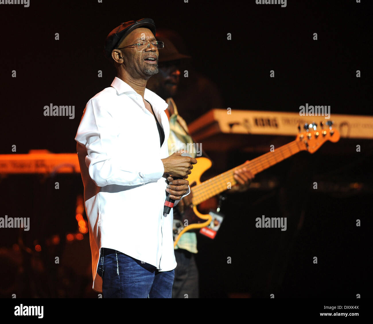 Beres Hammond live au Seminole Hard Rock Hotel et les Casinos' Hard Rock Live Hollywood Floride - 14.12.12 comprend : Beres Hammond live au Seminole Hard Rock Hotel et les Casinos' Hard Rock Live,Hollywood Floride - 14.12.12 où : Banque D'Images