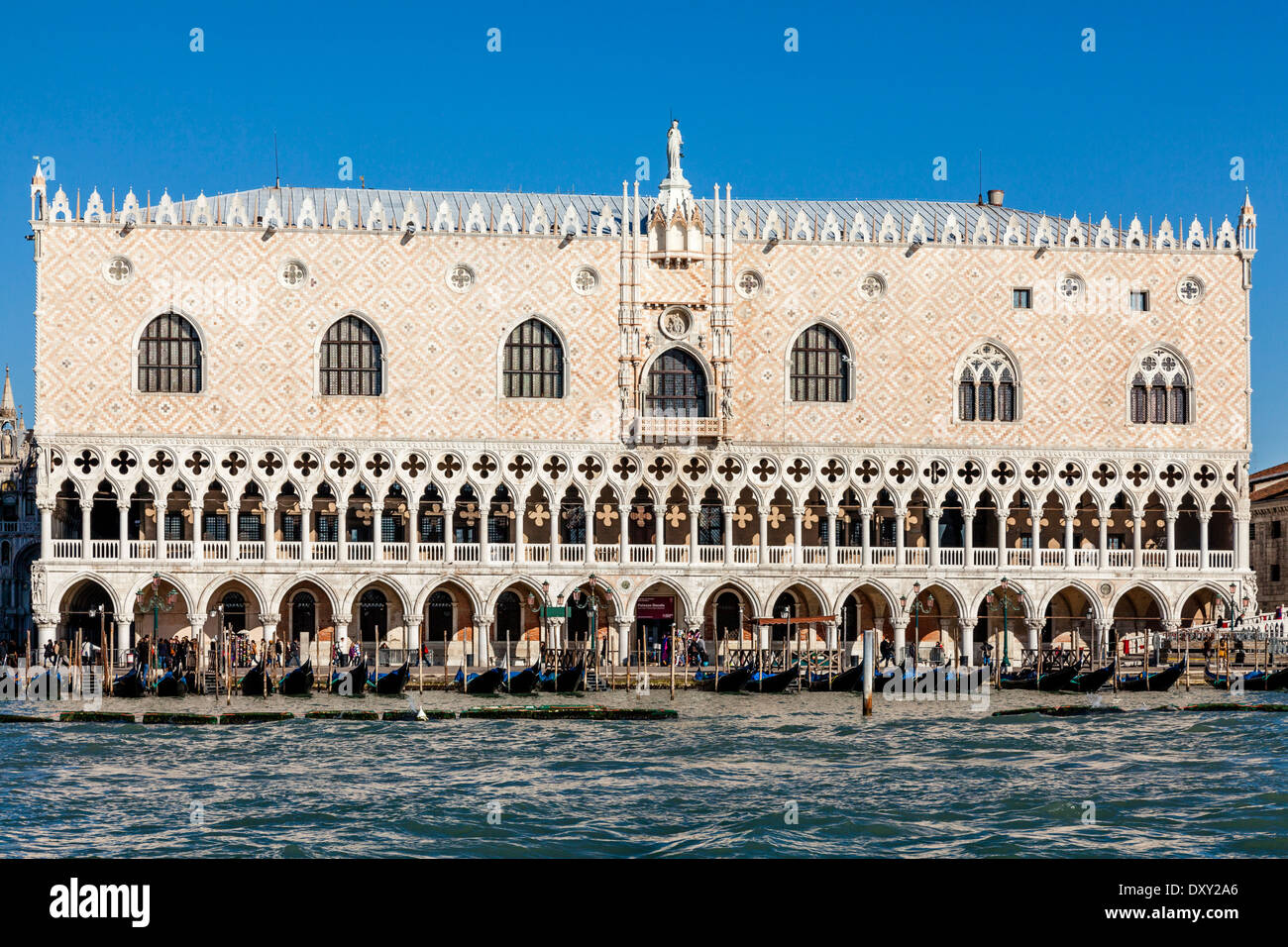 Le palais des Doges (Palazzo Ducale) la place Saint-Marc, Venise, Italie Banque D'Images