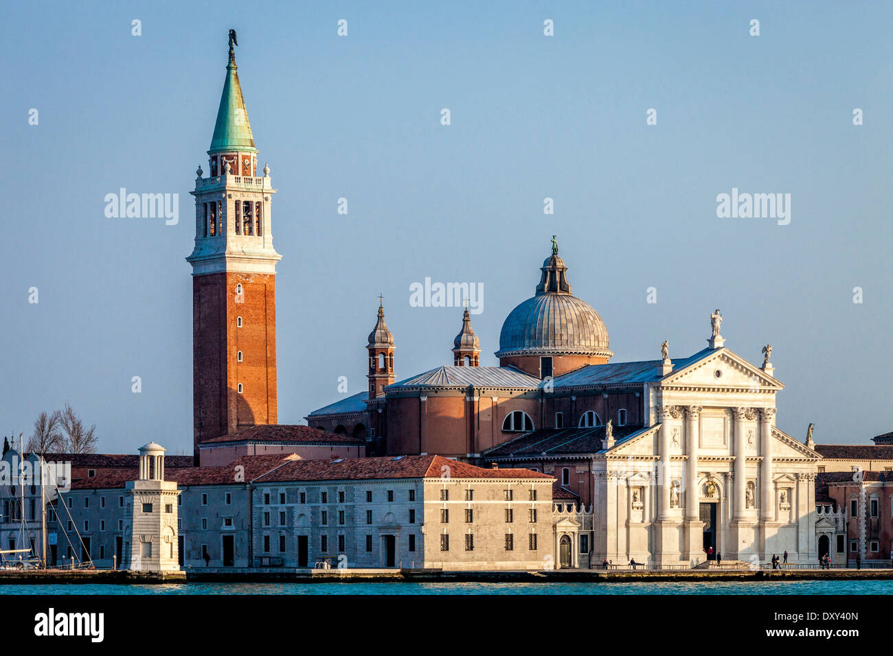 L'île de San Giorgio Maggiore, à Venise, Italie Banque D'Images
