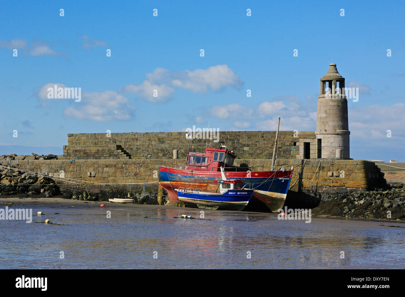 Port Port Port Logan, Logan, 'la' Rhines Dumfries et Galloway, Écosse Banque D'Images