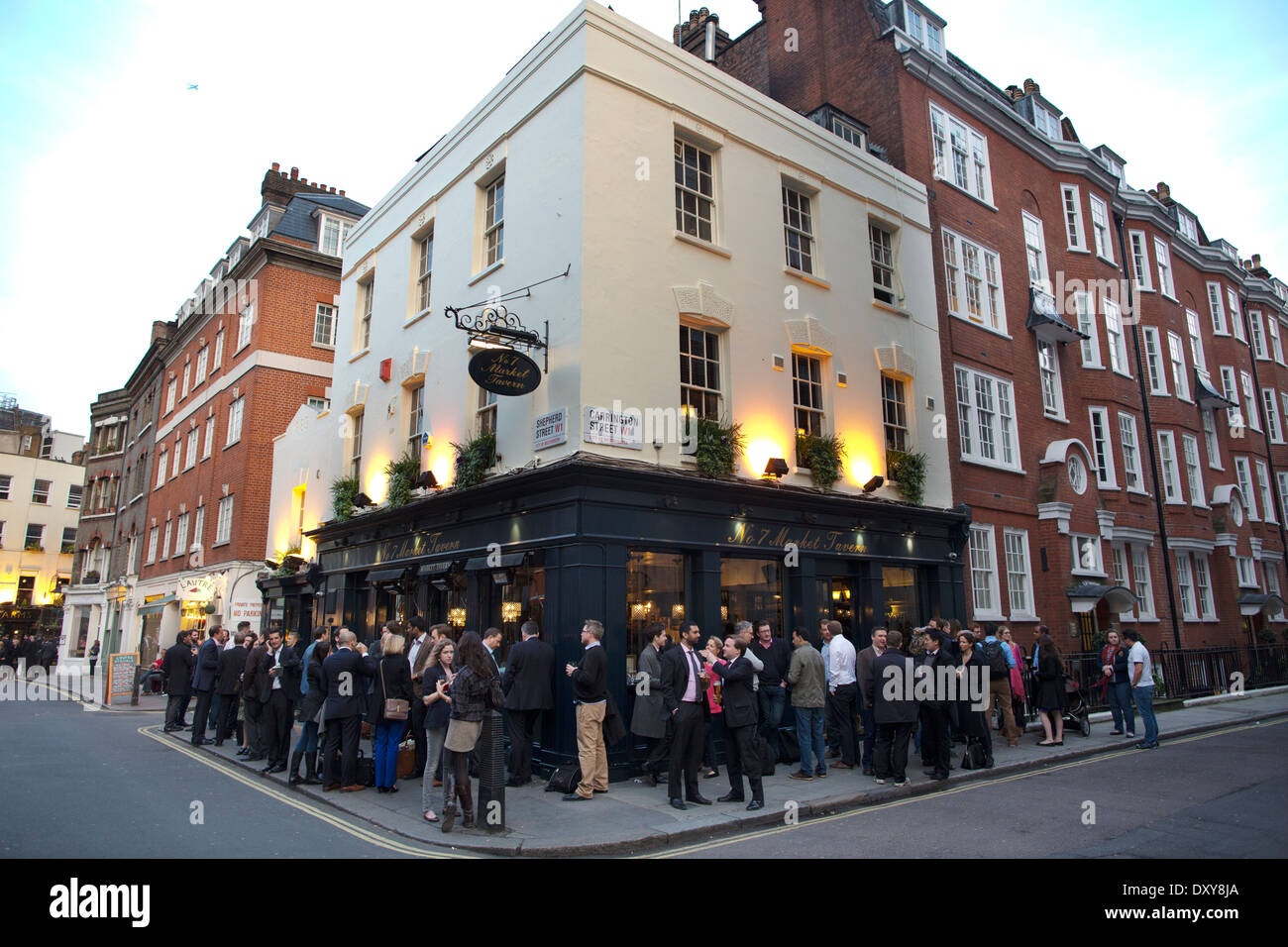 Shepherd Market, Mayfair, Londres, Angleterre, RU Banque D'Images