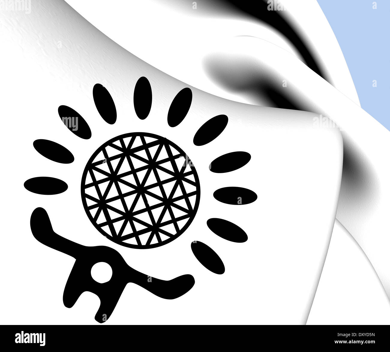 Emblème d'Ankara. Close Up. Banque D'Images