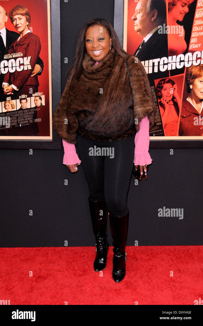 L 'Hitchcock' première au Ziegfeld Theatre comprend : Star Jones Où : New York City USA Quand : 19 Nov 2012 Banque D'Images