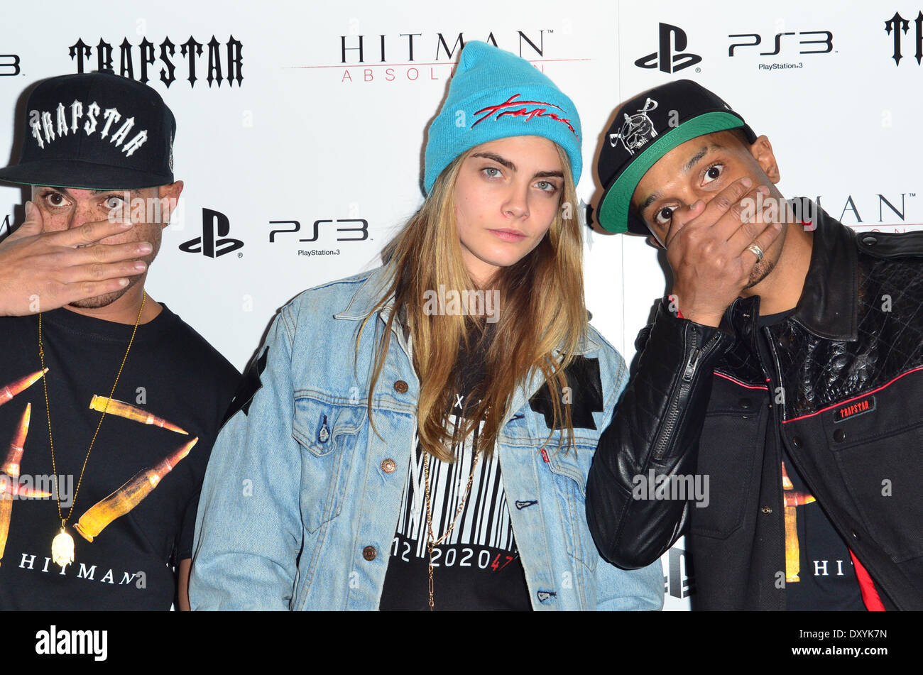 L'Trapstar X Hitman fête de lancement tenue à Cara Delevingne béton  comprend : où : Londres Angleterre Quand : 19 Nov 2012 Photo Stock - Alamy