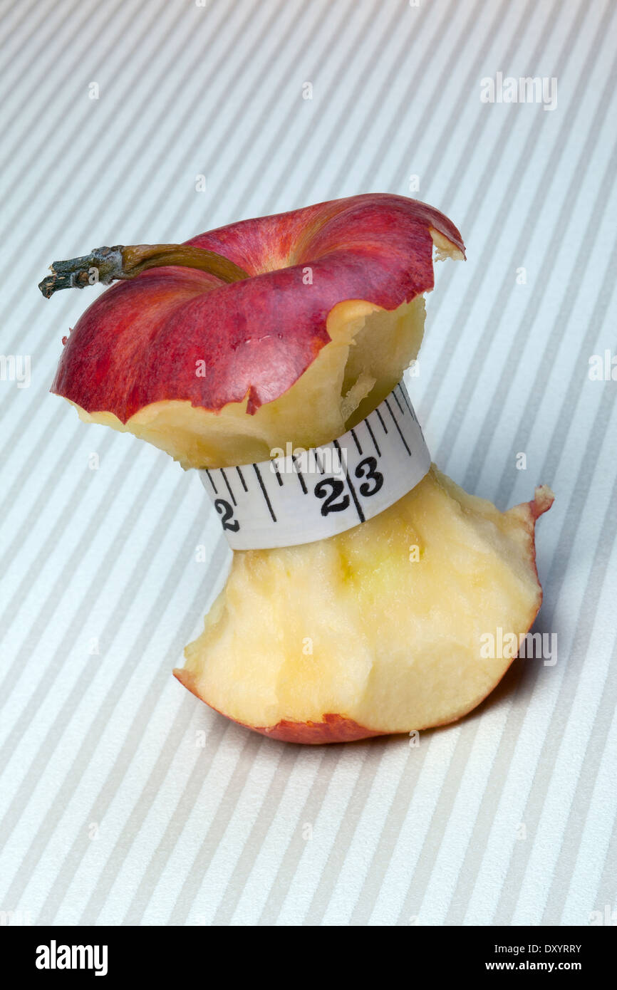 Suivre un régime - perte de poids Banque D'Images