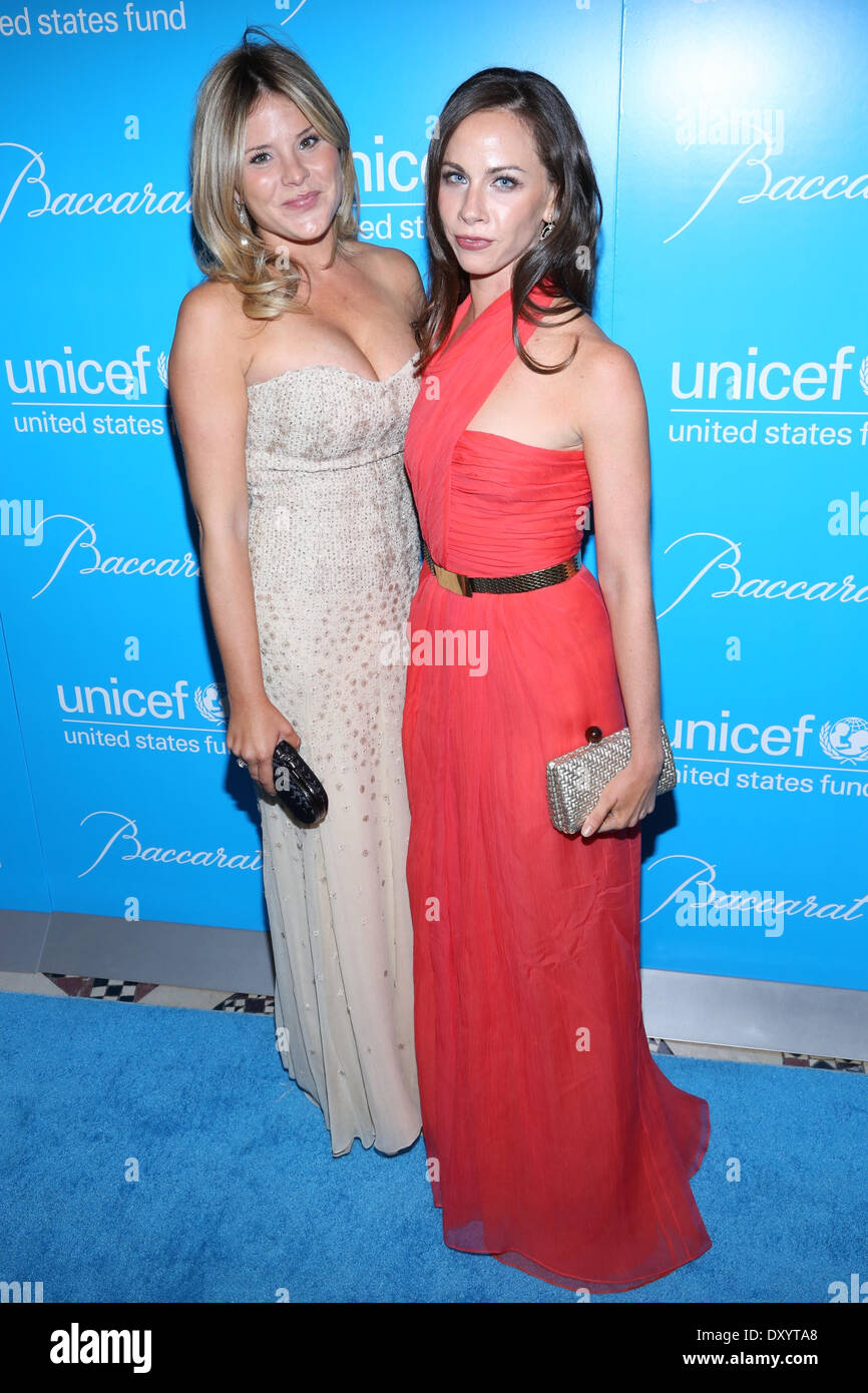 8e conférence annuelle de l'UNICEF Snowflake Ball au Cipriani 42nd Street comprend : Barbara Bush, Jenna Bush Hager Où : New York City, USA Banque D'Images