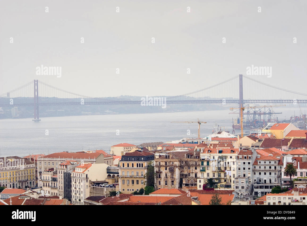 Le pont Vasco de Gama, Lisbonne Banque D'Images