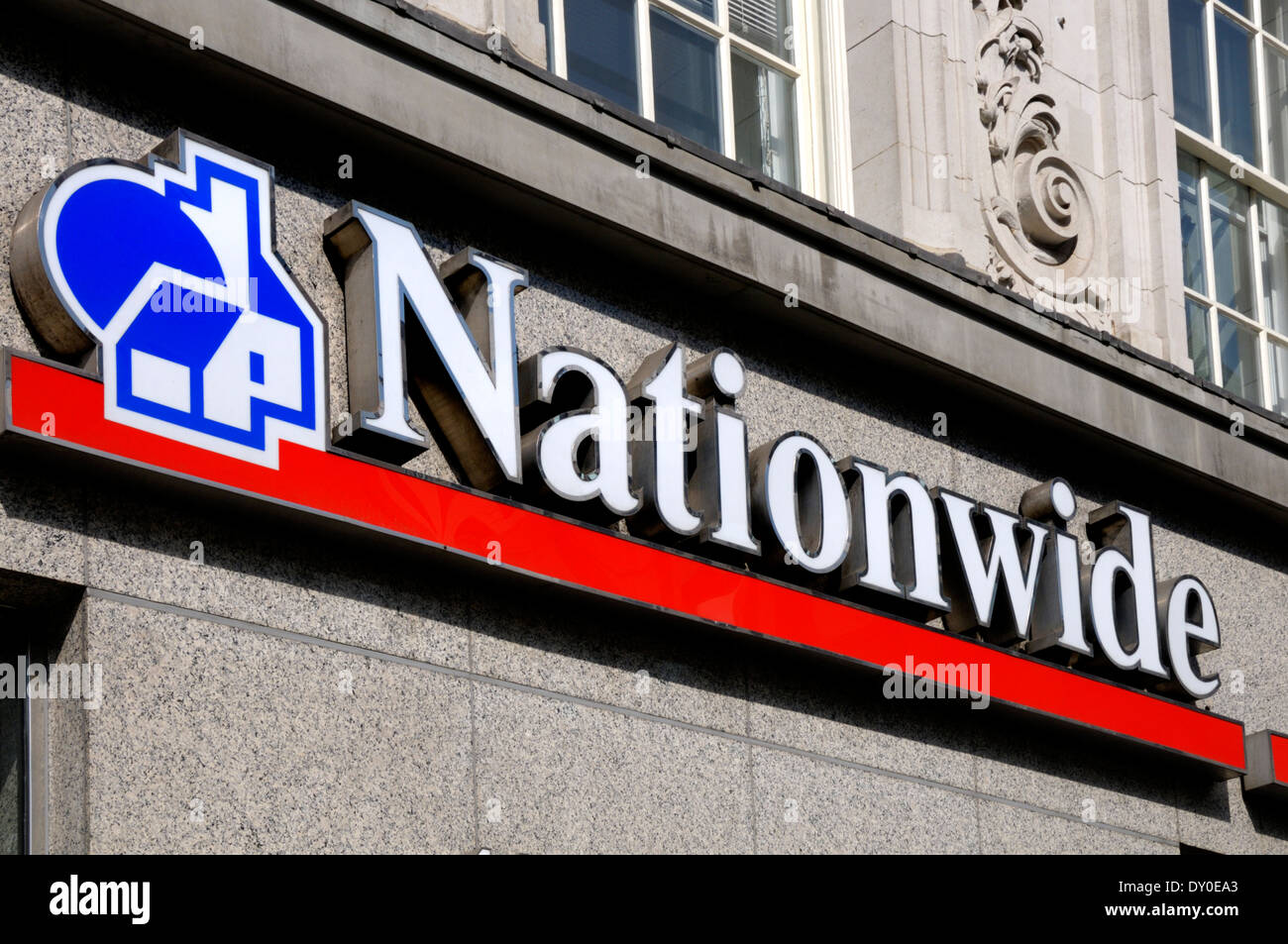Londres, Angleterre, Royaume-Uni. Nationwide Building Society Banque D'Images