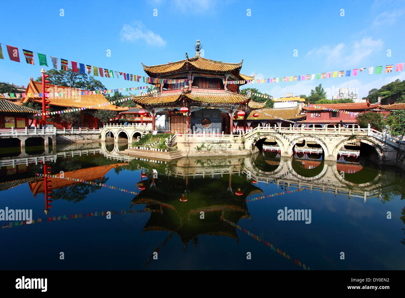 Kunming Kunming Yuantong Temple , capitale du Yunnan, Chine Banque D'Images