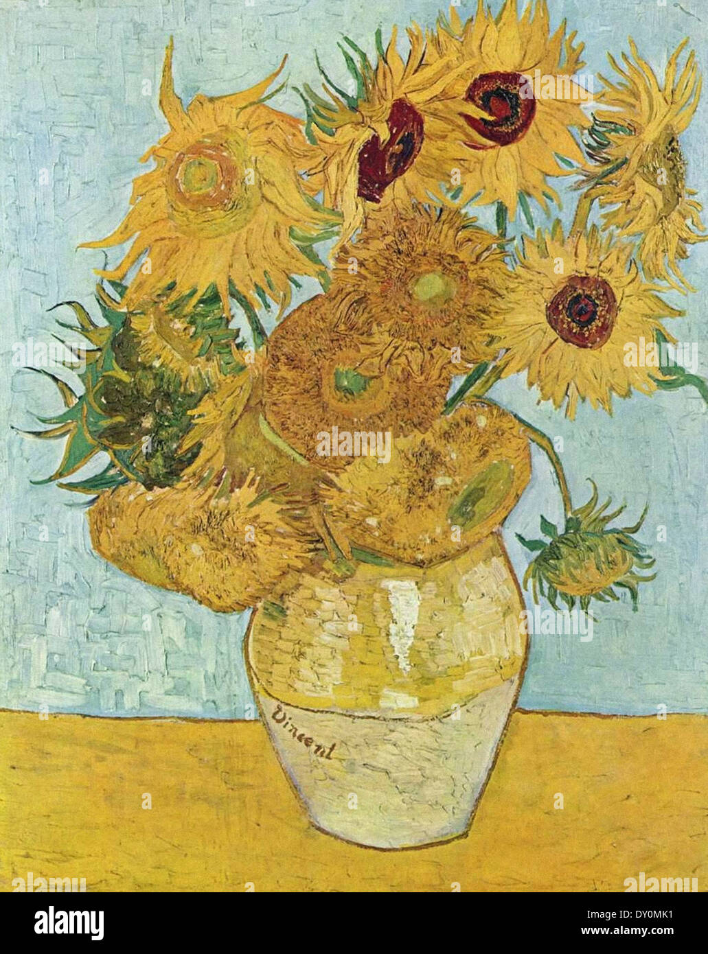 Les tournesols de Vincent Van Gogh 3 Banque D'Images