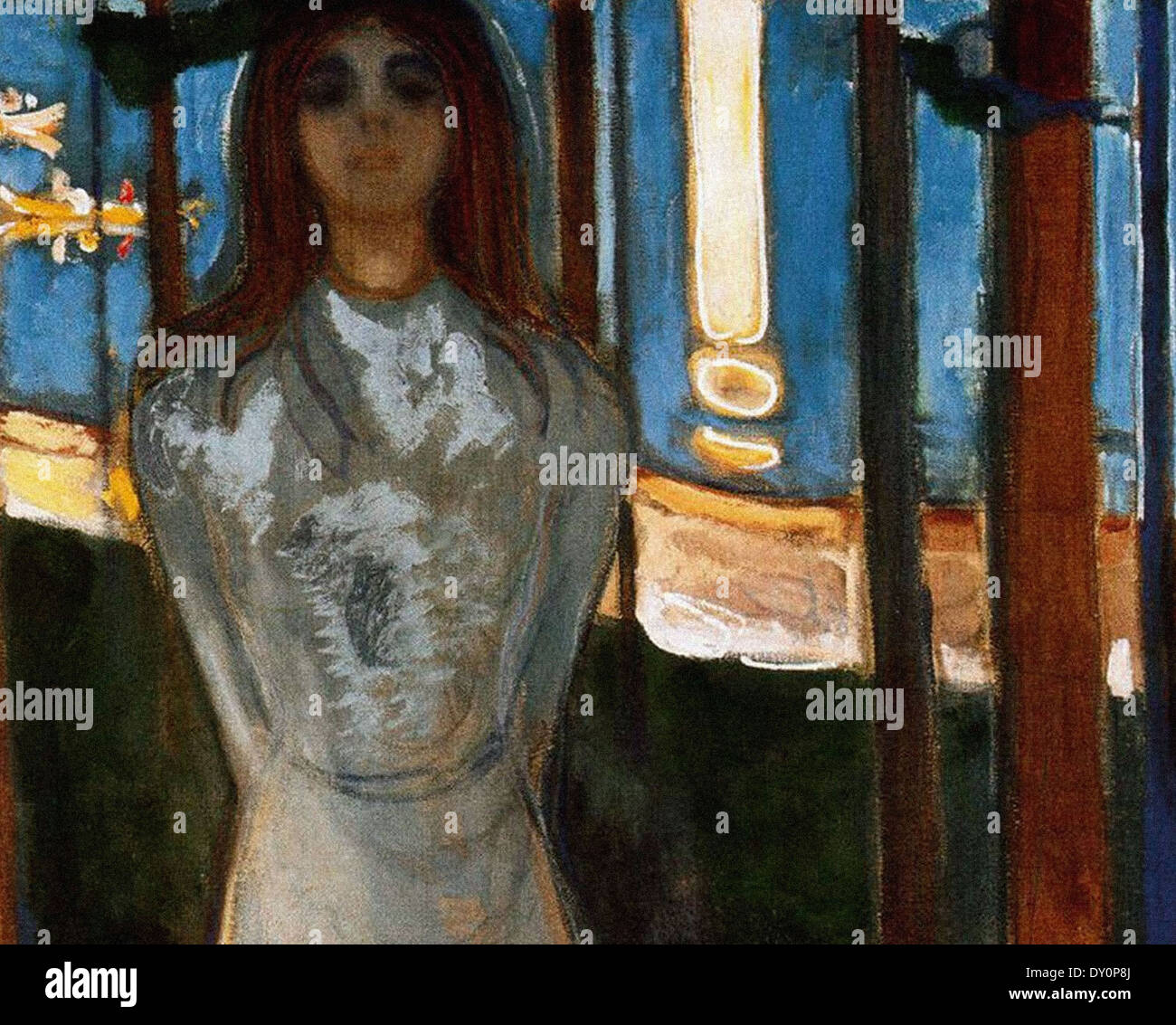 La voix d'Edvard Munch Banque D'Images