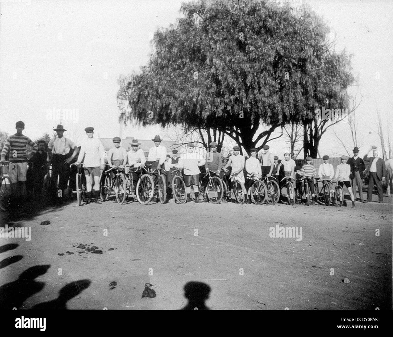 Club de vélo de Scone Scone - Course sur route, , 9 Juin 1906 Banque D'Images