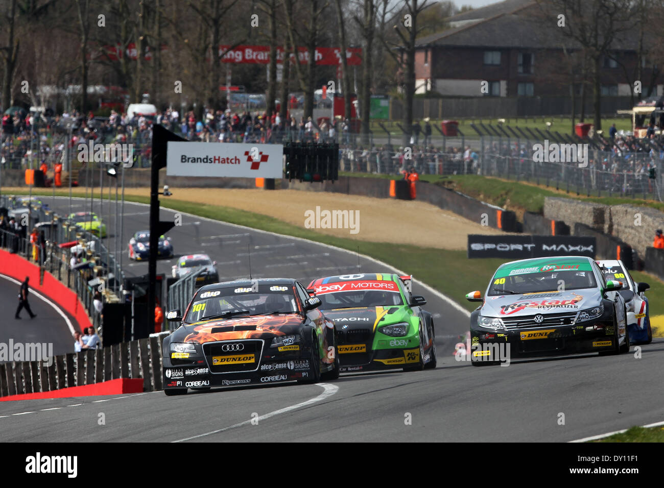 Rob Austin (GBR) Exocet Racing Audi A4 Banque D'Images