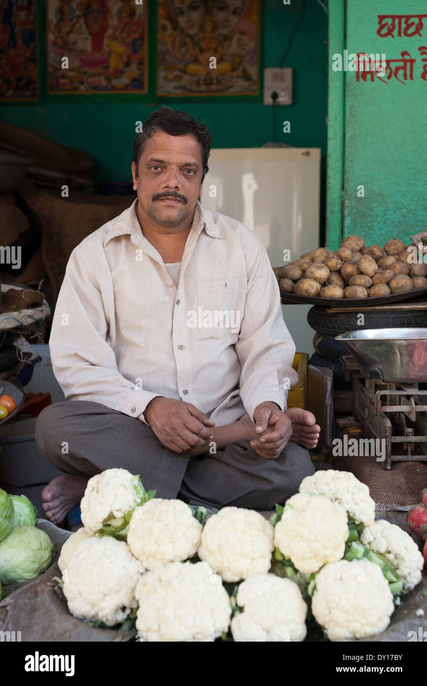 Jodhpur, Rajasthan, Inde. Sardar Market, le main bazaar Banque D'Images