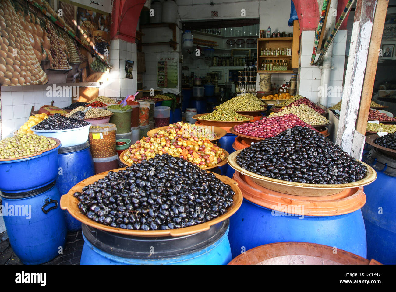 Casablanca Maroc Le Marche Photo Stock Alamy