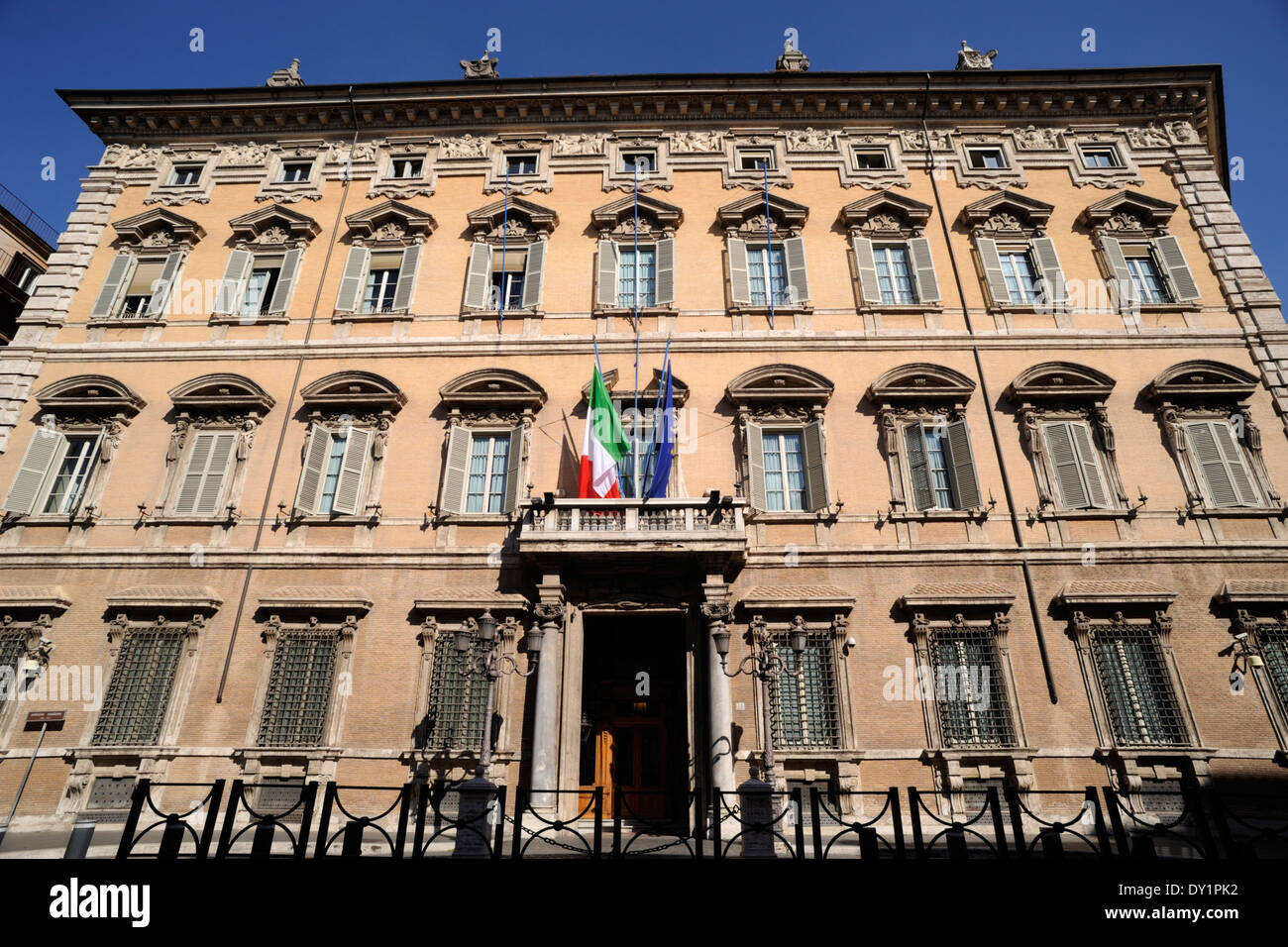 L'Italie, Rome, Palazzo Madama, Sénat, Parlement italien Banque D'Images