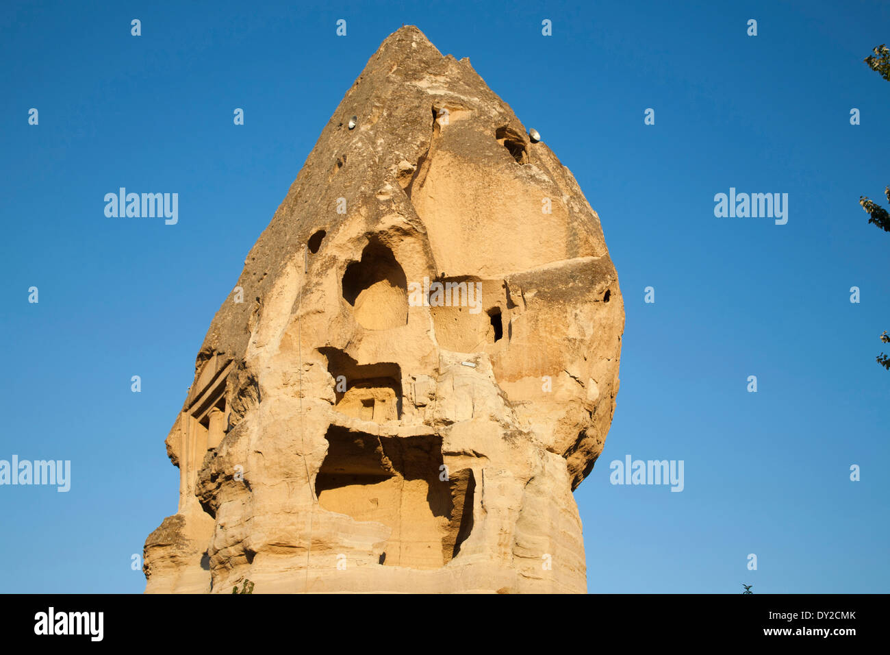 Rock Houses, Goreme, Cappadoce, Anatolie, Turquie, Asie Banque D'Images