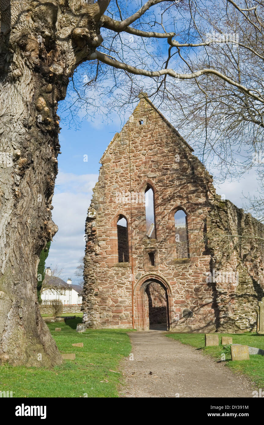 Prieuré de Beauly - célèbre ruine dans la ville de Beauly, Inverness-shire, en Écosse. Banque D'Images