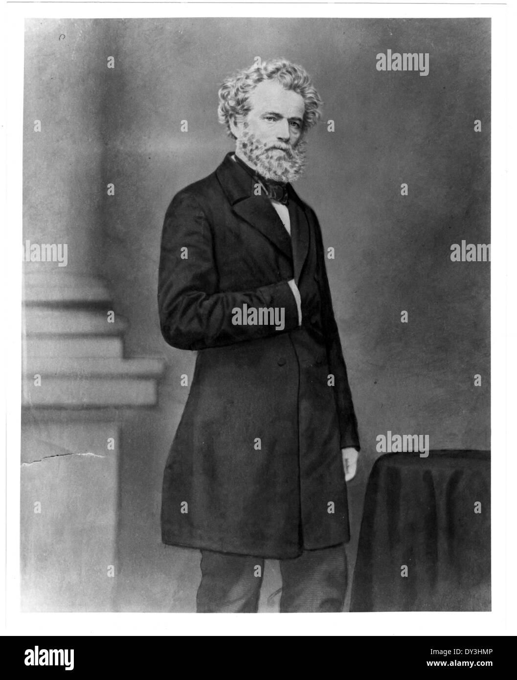 Ce portrait représente John A. Quitman, un éminent politicien et chef militaire du Mississippi, connu pour son rôle dans la politique d'État et la guerre américano-mexicaine. Banque D'Images