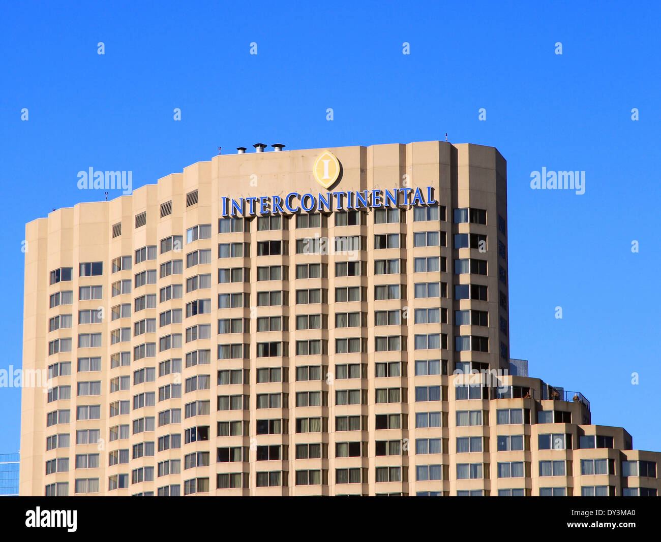 Bâtiment de l'Hôtel Intercontinental à Toronto, Canada Banque D'Images