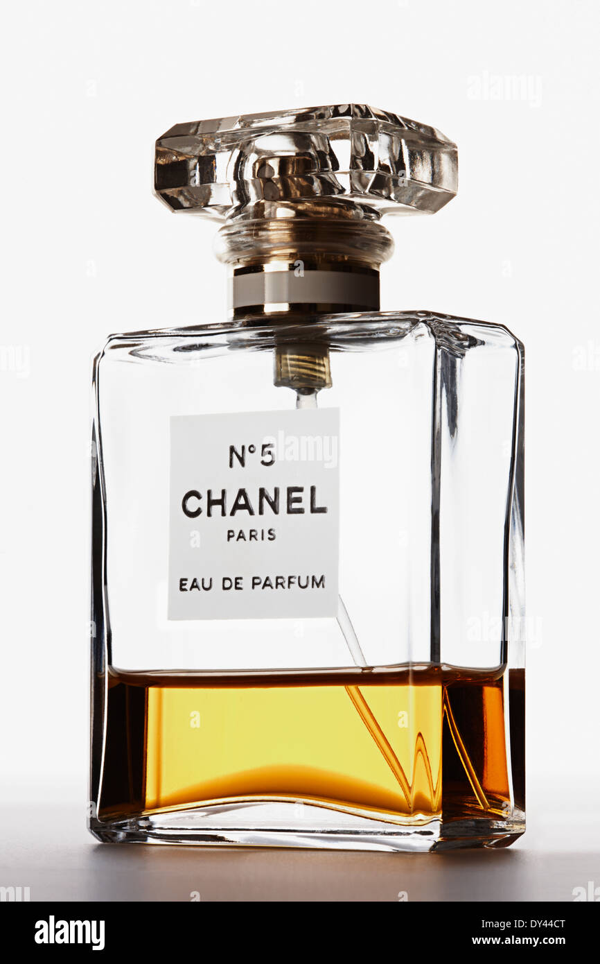 Flacon de parfum utilisé Banque D'Images