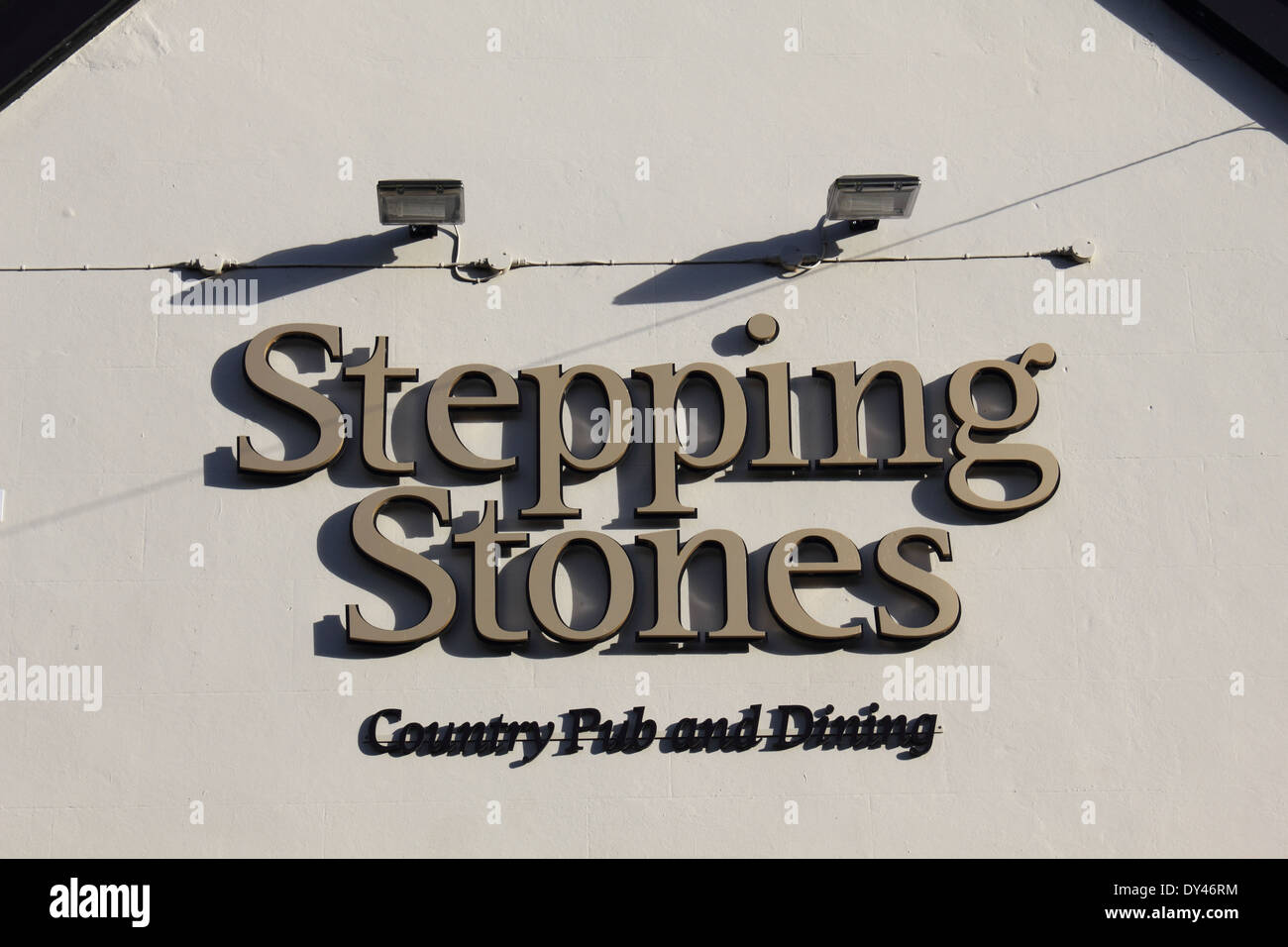 Le Stepping Stones pub à Westhumble et fort Hill, près de Dorking, Surrey, England, UK Banque D'Images