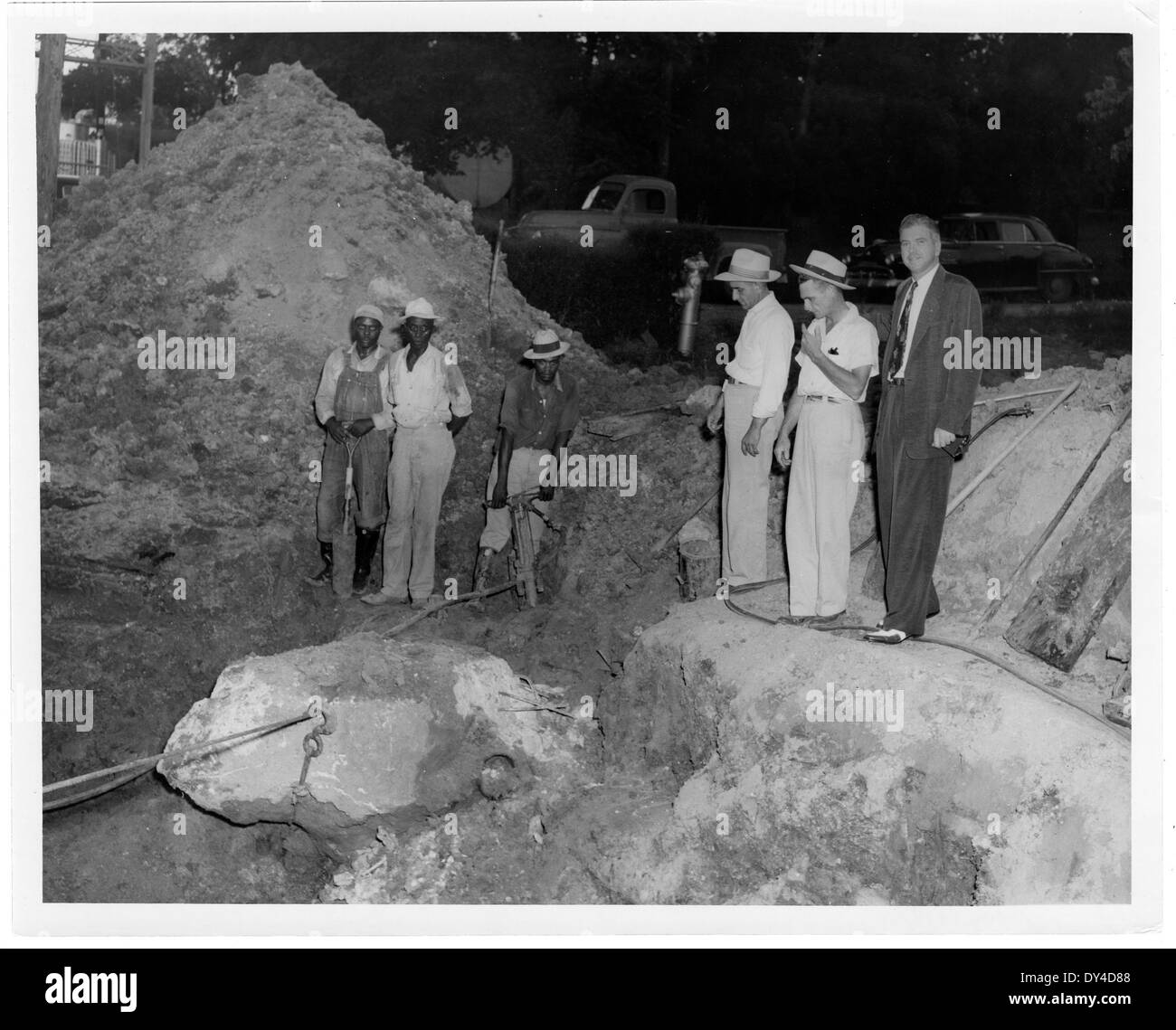 Le bâtiment Old Capitol à Jackson, Mississippi, en cours de réparation vers 1915, montrant des efforts pour préserver un important monument historique. Banque D'Images