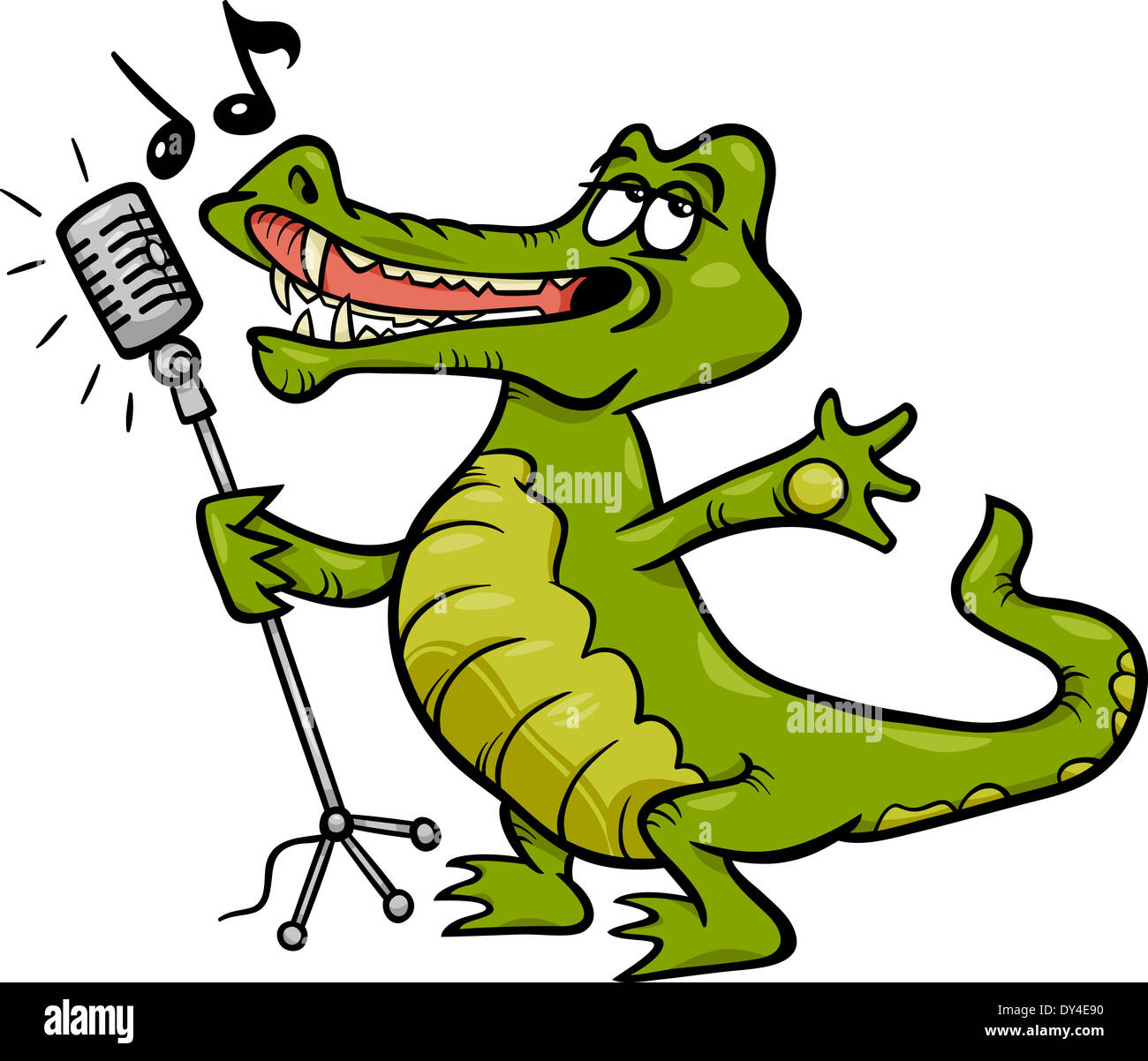Cartoon Illustration De Chant Drole Personnage Crocodile Photo Stock Alamy Cartoon Illustration De Chant Drole Personnage Crocodile Photo Stock Alamy