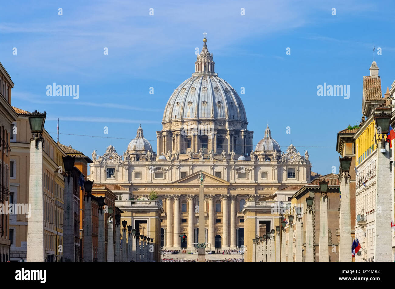 Rom Petersdom - Rome Basilique Papale de Saint Pierre 03 Banque D'Images