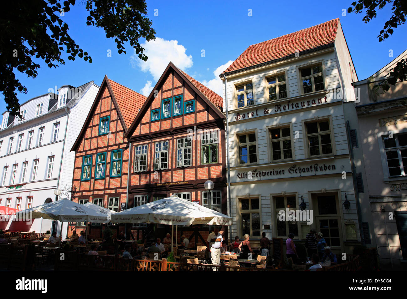 Schwerin, Schlachtermarkt, Mmecklenburg Schleswig-holstein, Allemagne, Europe Banque D'Images