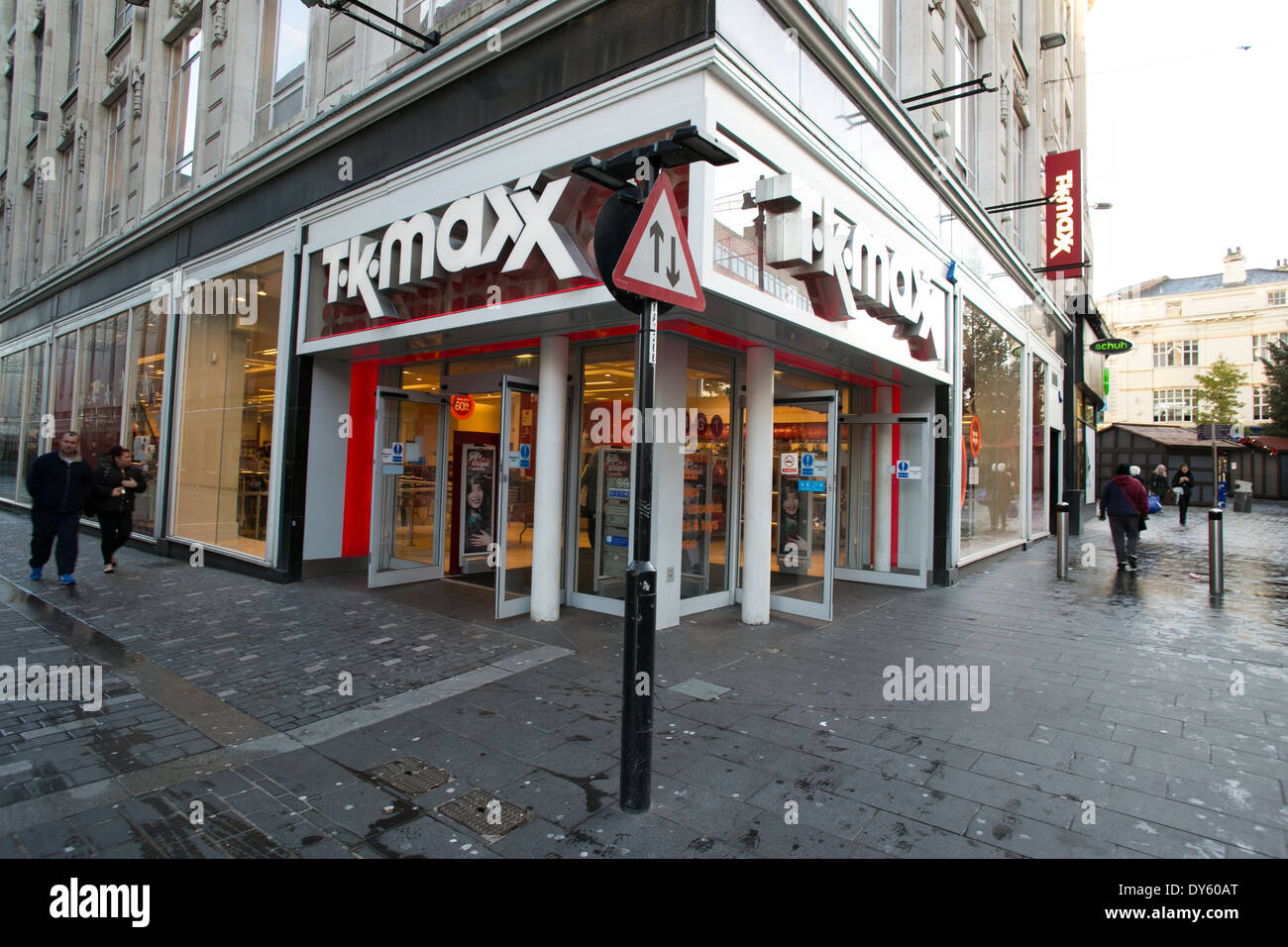 TK Maxx , Church Street , Liverpool. 20/11/13 Banque D'Images