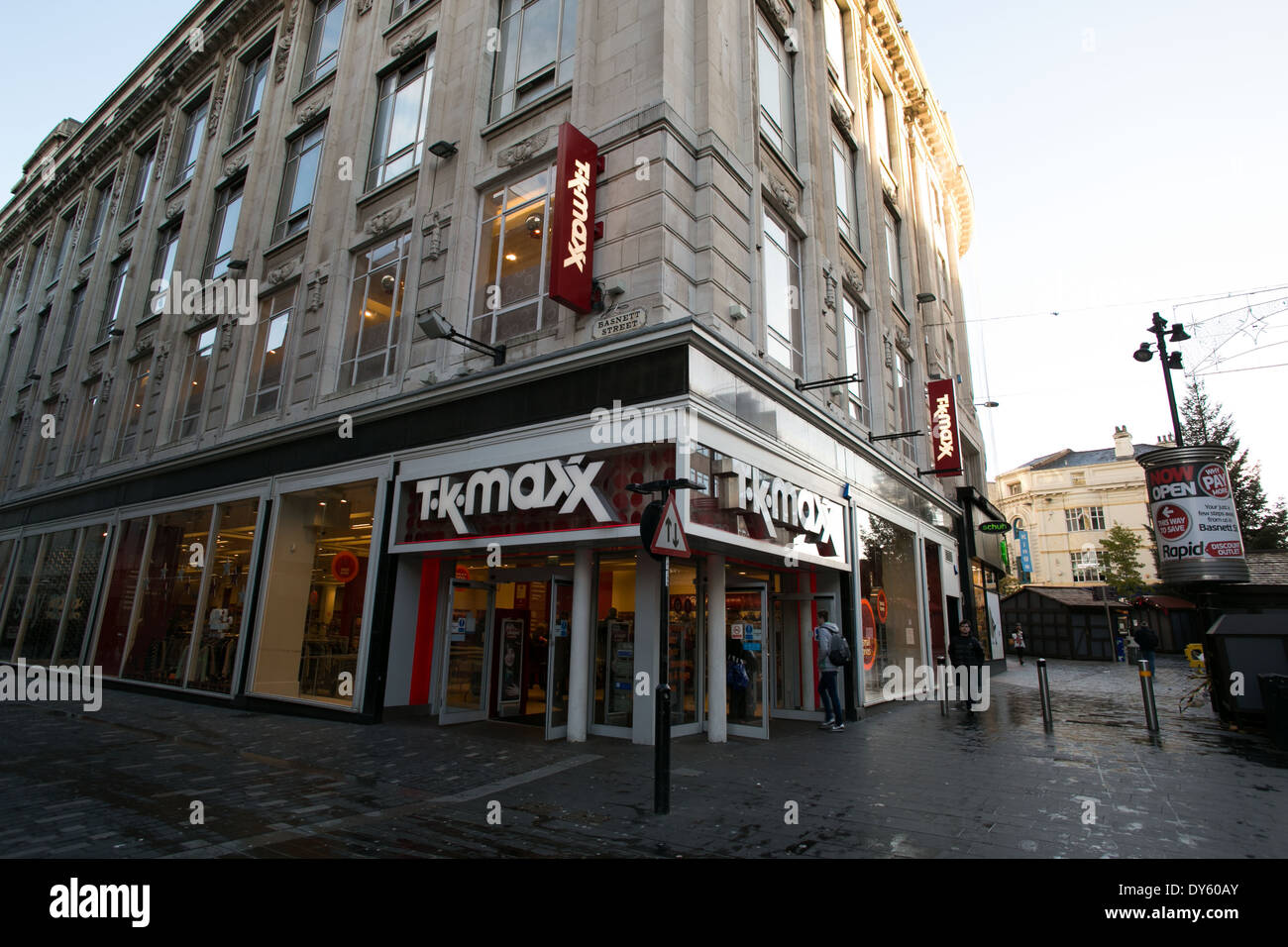 TK Maxx , Church Street , Liverpool. 20/11/13 Banque D'Images