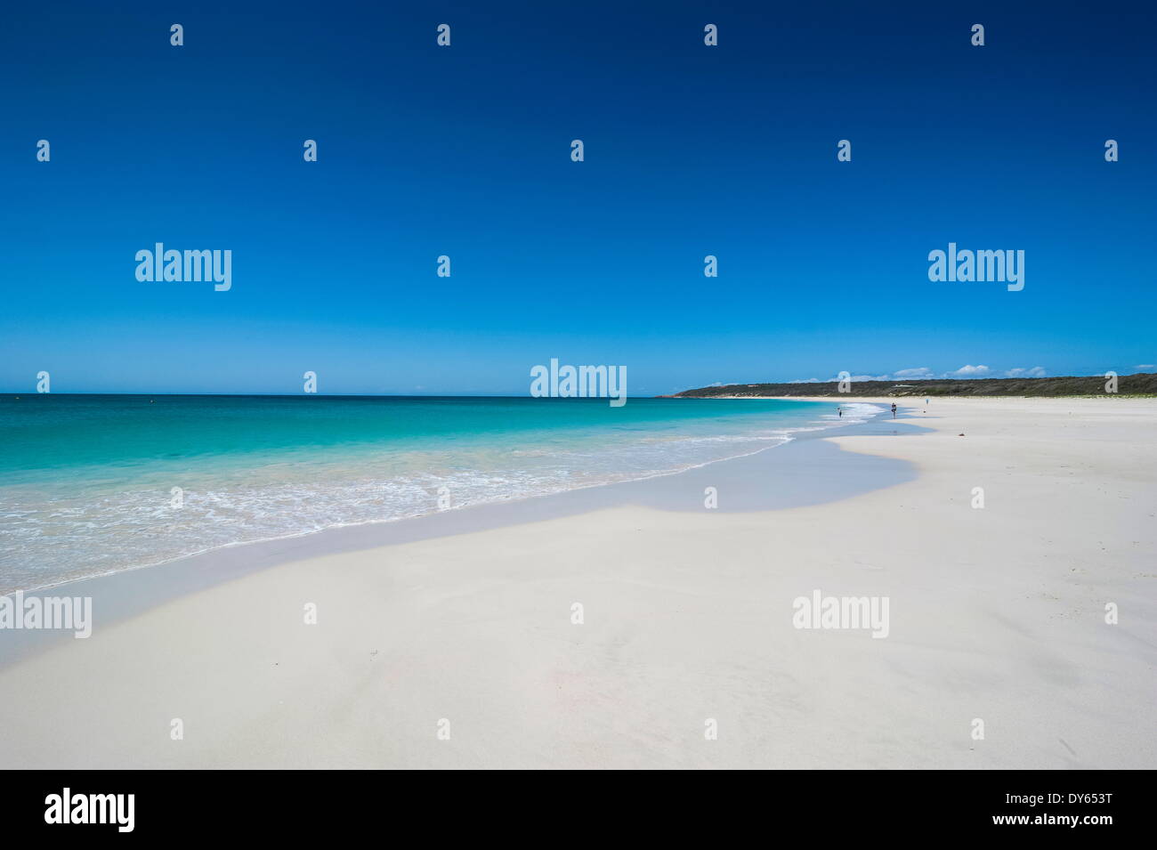 Plage de sable blanc et eaux turquoise, Shelley Cove près de Eagle Bay, Australie occidentale, Australie, Pacifique Banque D'Images