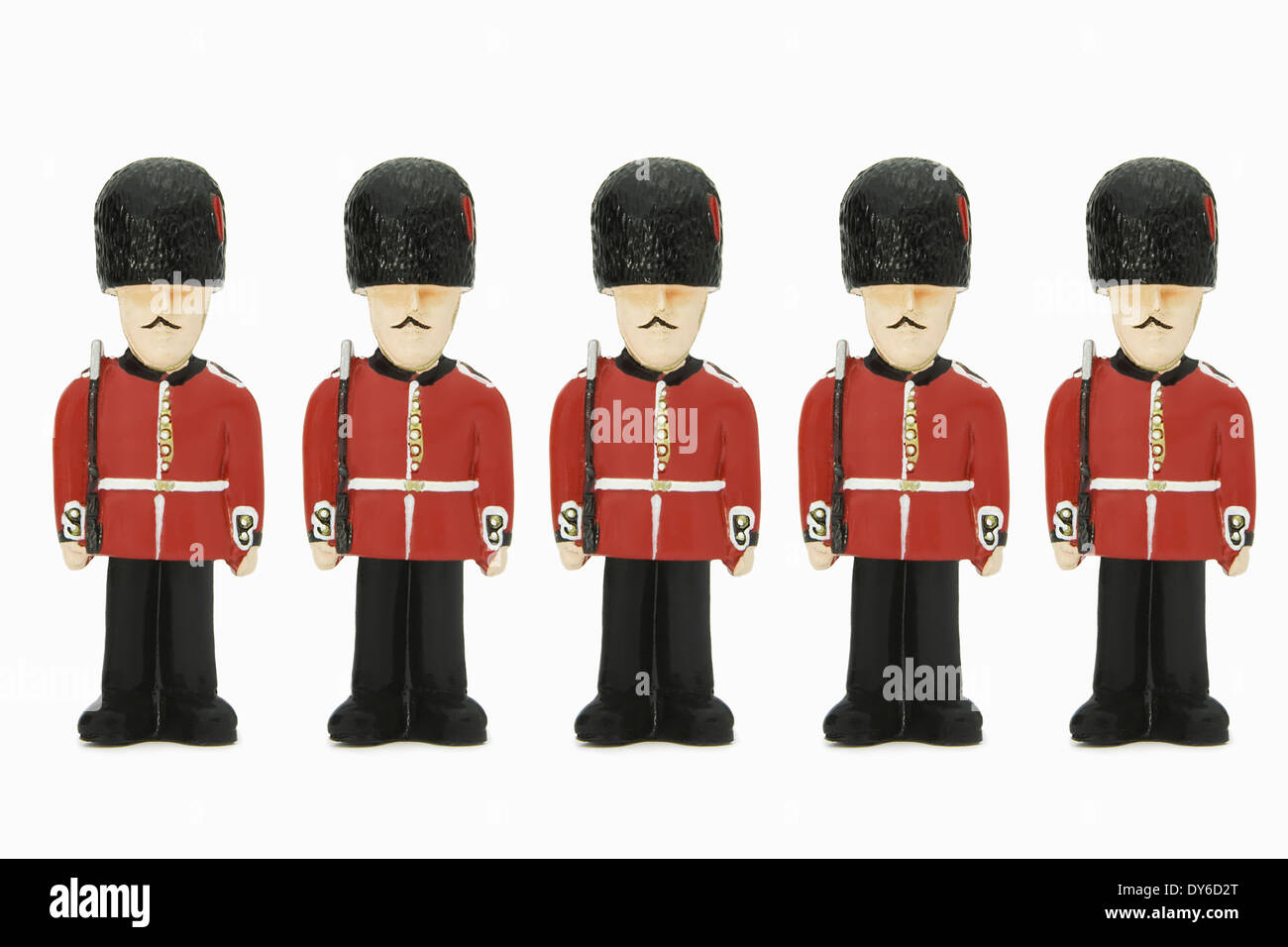 Garde Royal Mini Figurine de souvenirs Banque D'Images