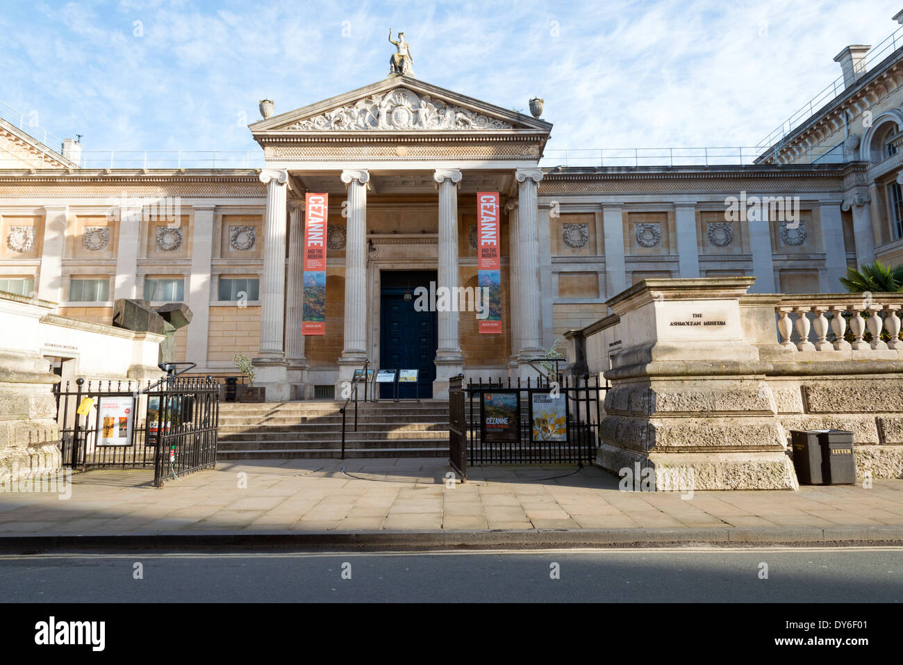 Ashmolean Museum d'Oxford, au Royaume-Uni. Banque D'Images