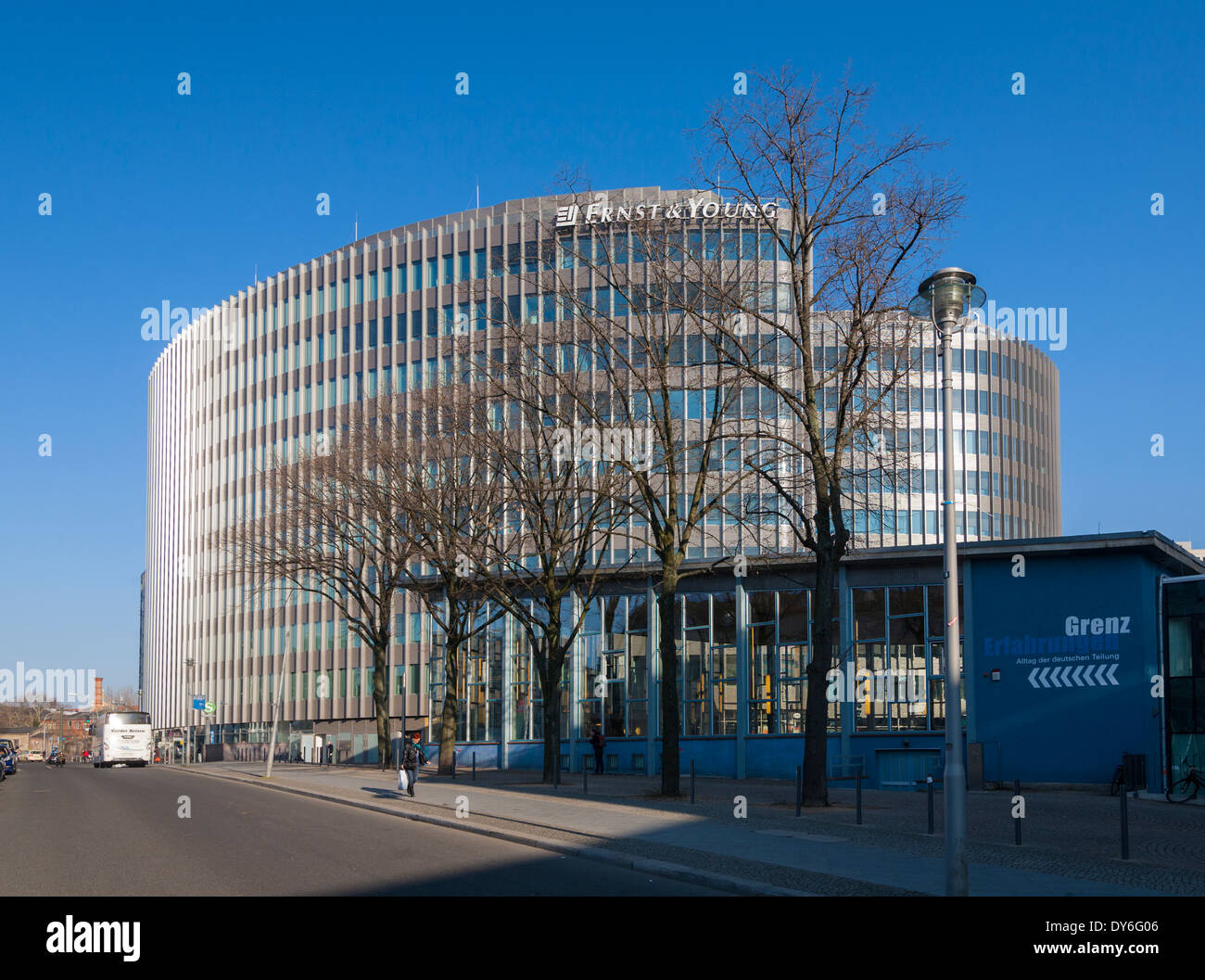 Palais de larmes, ancienne frontière traversée, Berlin, Allemagne Banque D'Images