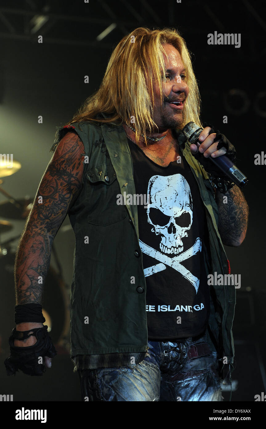 Vince Neil effectue en live à l'CasinoFeaturing Seminole : Vince Neil Où : Coconut Creek Floride USAWhen : 15 déc 2012 Banque D'Images