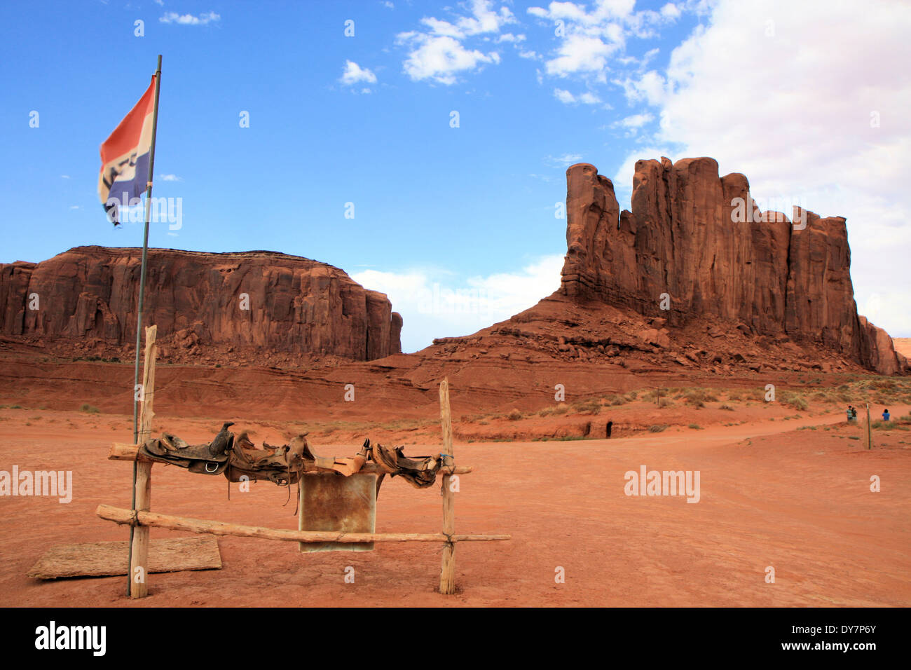 Camel butte, Monument valley, Utah, USA Banque D'Images