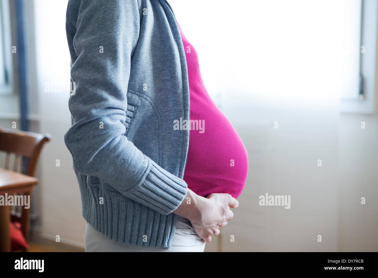 Femme enceinte Banque D'Images