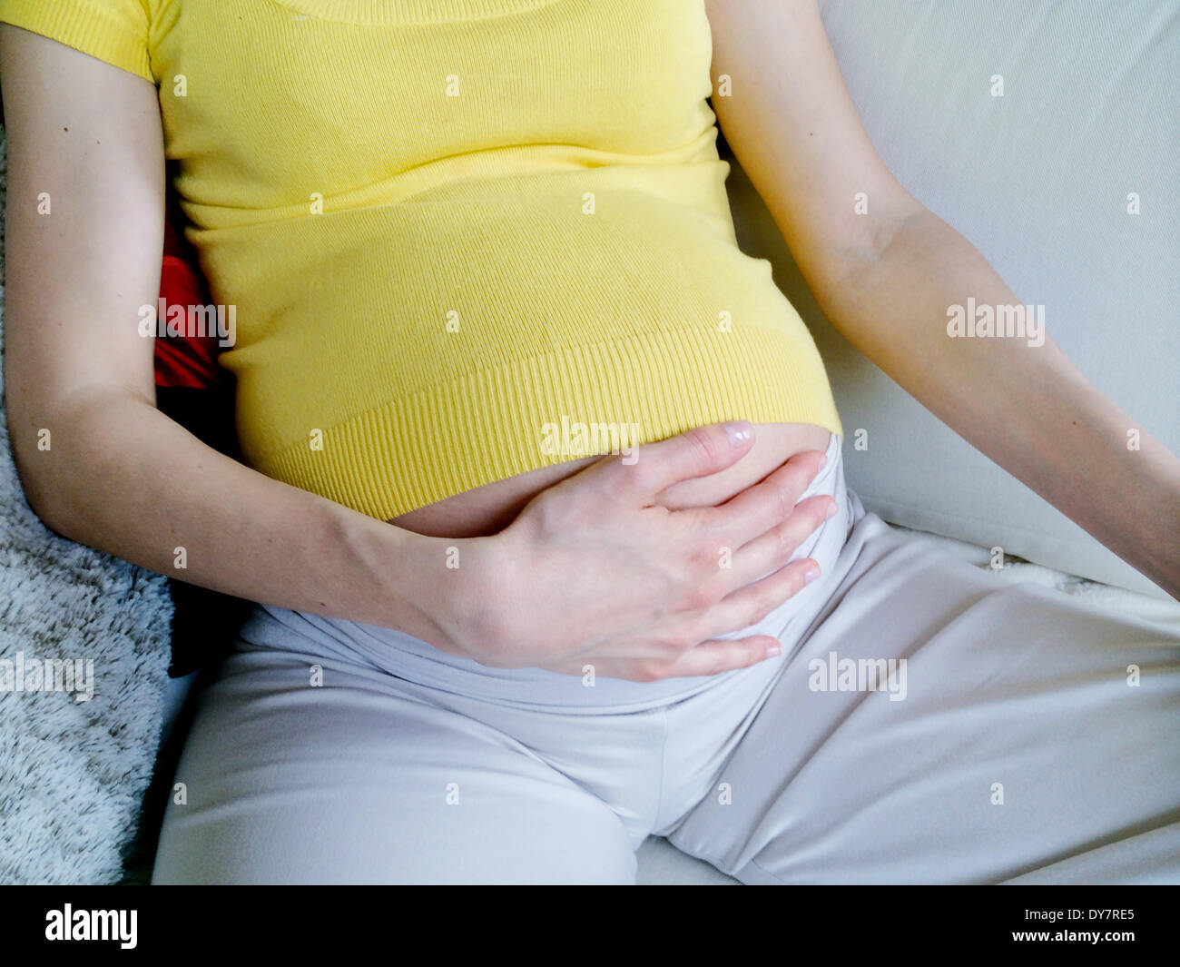 Femme enceinte Banque de photographies et
