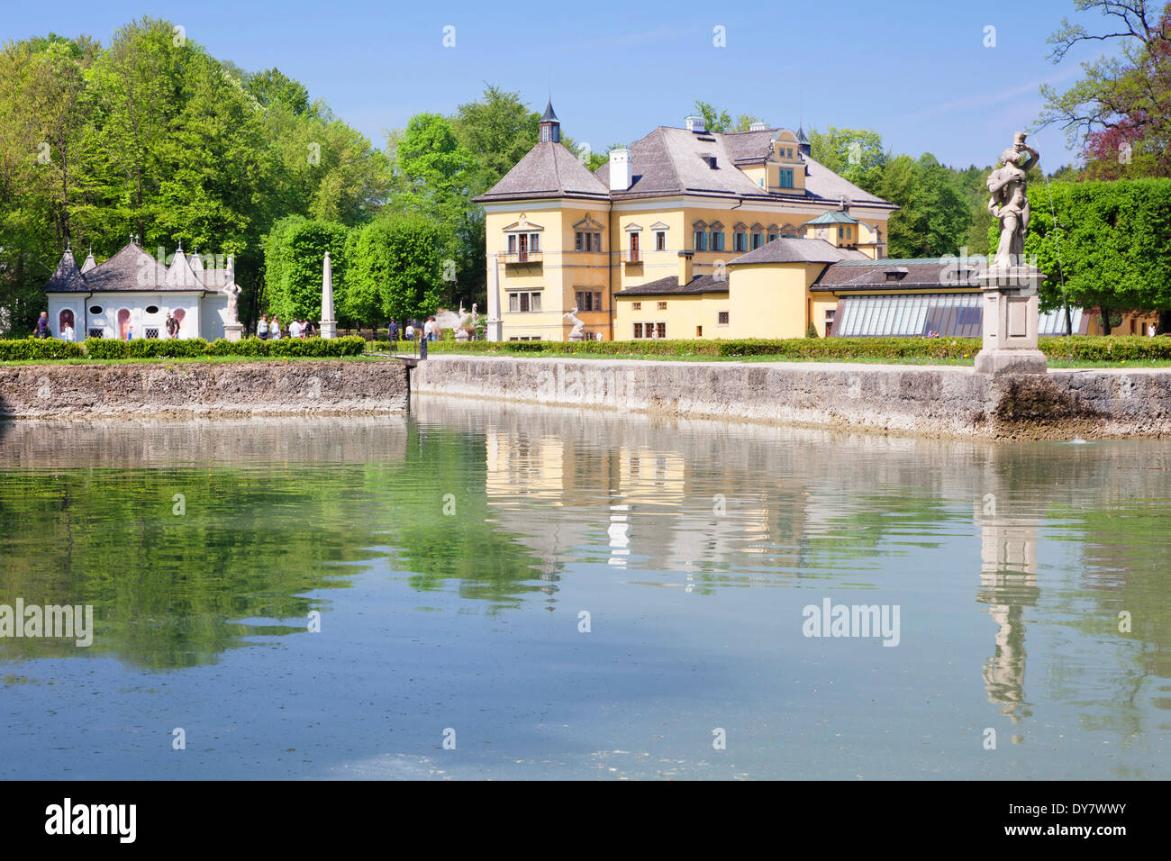 Palais Hellbrunn, Salzburg, Salzbourg, Autriche Etat Banque D'Images
