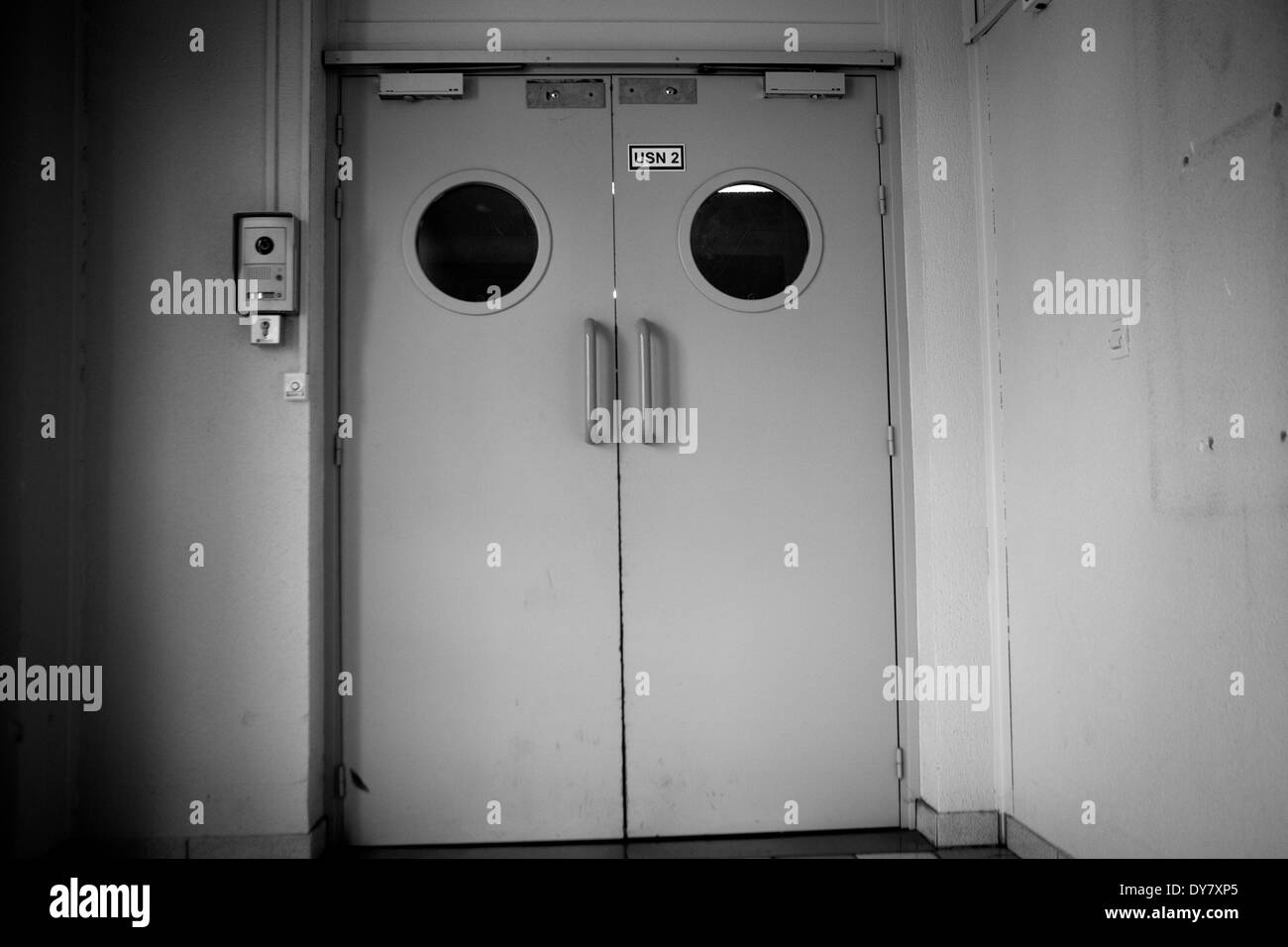 L'hôpital psychiatrique Banque D'Images