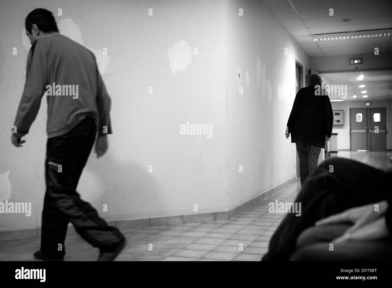 Hopital psychiatrique femme Banque de photographies et d’images à haute