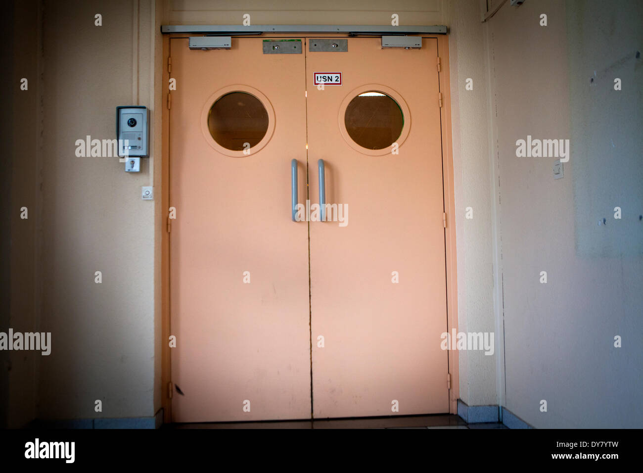 L'hôpital psychiatrique Banque D'Images