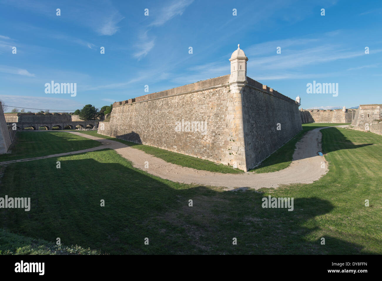 Château fort militaire de Sant Ferran, Figueres, Espagne Banque D'Images