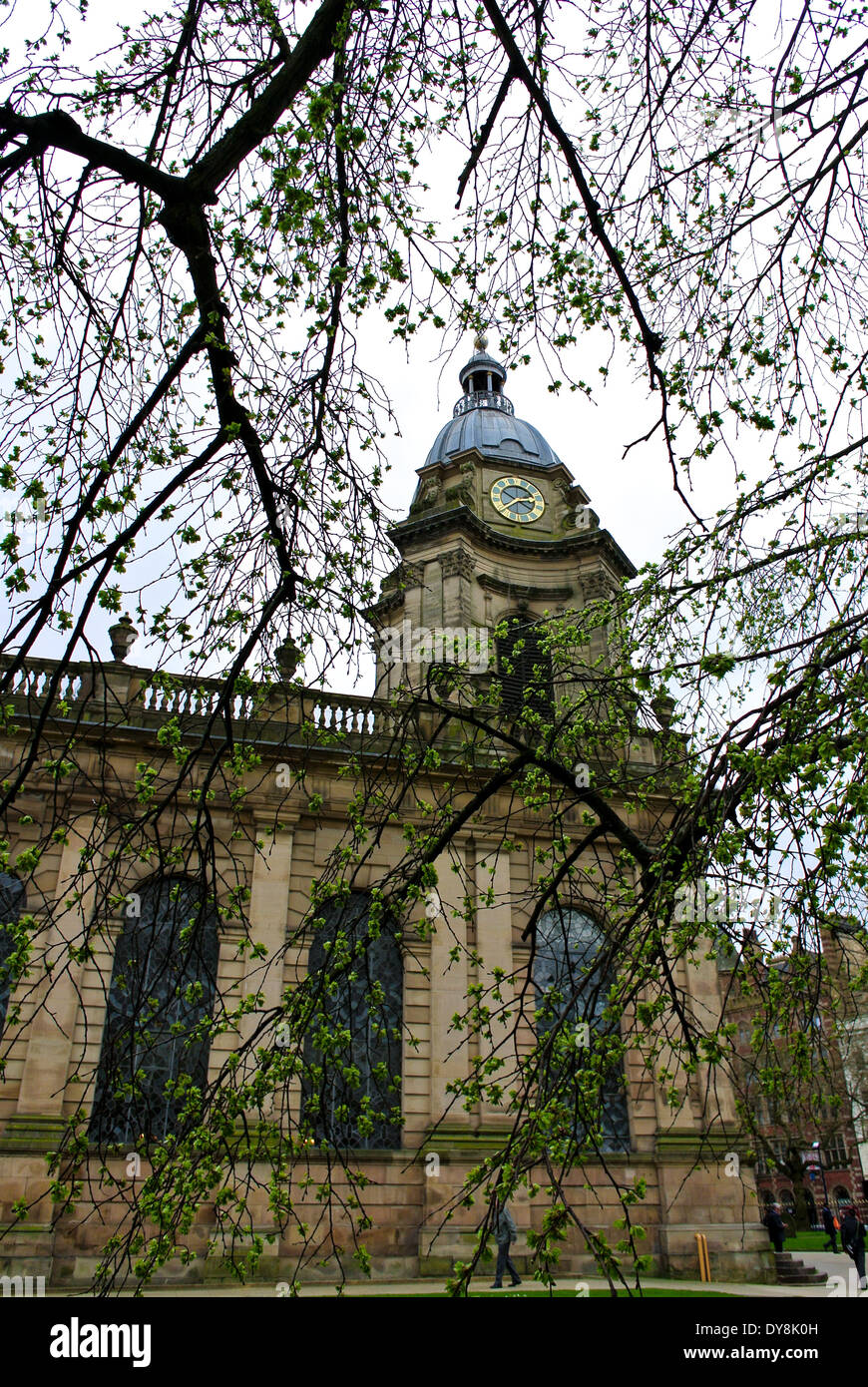 Cathédrale St Philips Birmingham England Banque D'Images