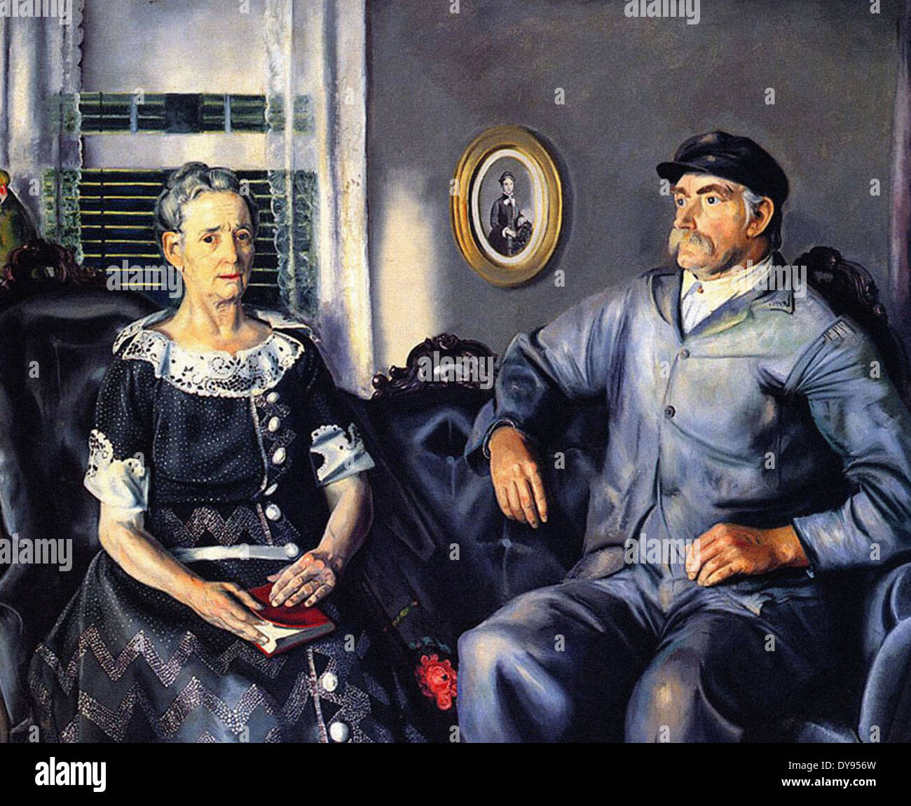 George Wesley Bellows M. et Mme Philip Wise Banque D'Images