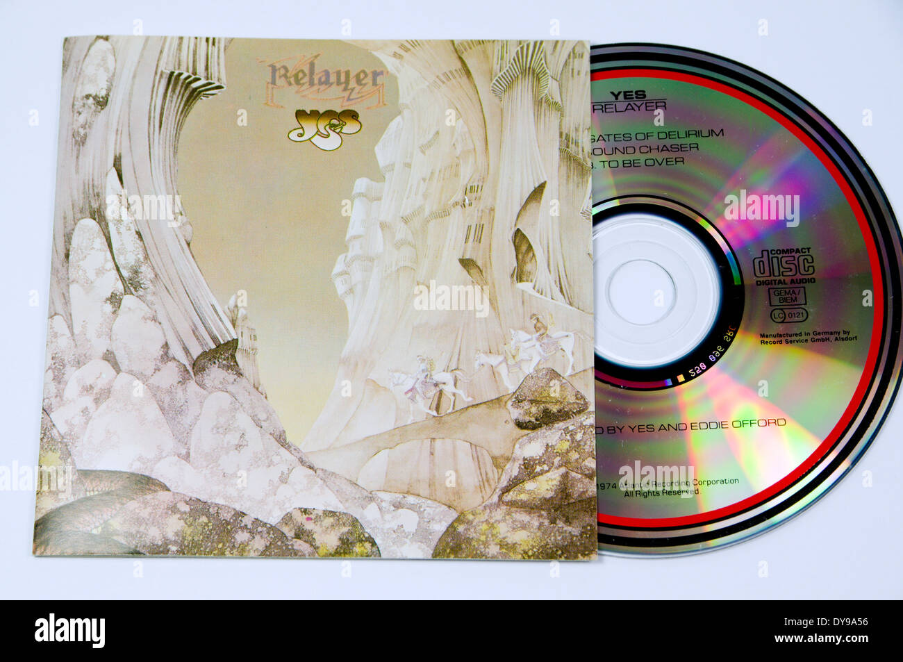 Oui Relayer Album Banque D'Images