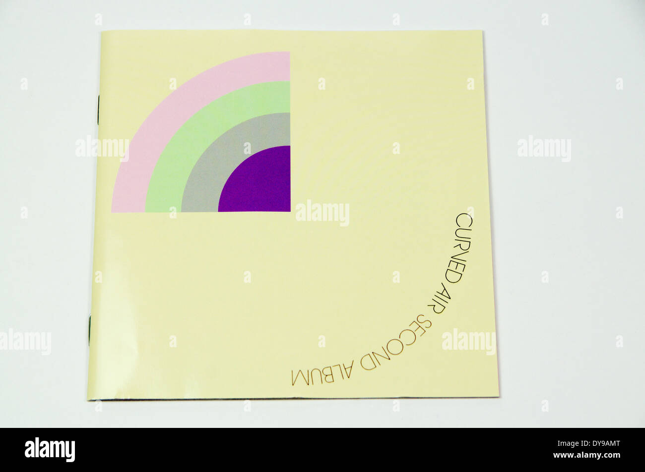 Curved air deuxième album. Banque D'Images